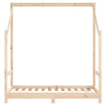 Kids Bed Frame 70x140 cm Solid Wood Pine | HipoMarket