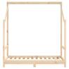 Kids Bed Frame 70x140 cm Solid Wood Pine | HipoMarket