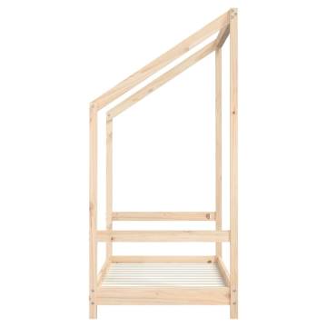 Kids Bed Frame 70x140 cm Solid Wood Pine | HipoMarket