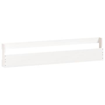 Wall-mounted Shoe Racks - 2 pcs White Pine Wood - Hipomarket