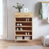 Shoe Cabinet Sonoma Oak 60x35x105 cm Engineered Wood Colour sonoma oak Quantity in Package 1 