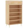 Shoe Cabinet Sonoma Oak 60x35x105 cm - Stylish Storage Solution