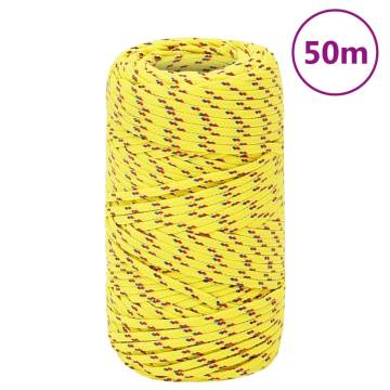 Buy Yellow Boat Rope 2mm 50m Polypropylene | HipoMarket