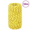 Boat Rope Yellow 2 mm 50 m Polypropylene Colour yellow Quantity in Package 1 Length 50 m Diameter 2 mm 