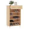 Shoe Cabinet Sonoma Oak 60x35x105 cm - Stylish Storage Solution