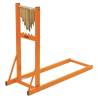 Draper Tools Log Stand 150 kg - Durable & Stable - Orange