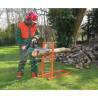 Draper Tools Log Stand 150 kg - Durable & Stable - Orange