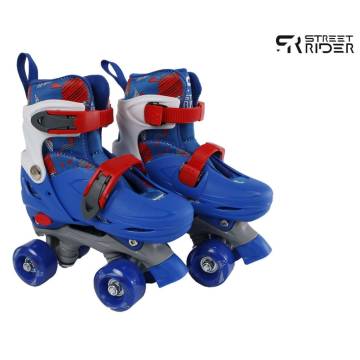 Street Rider Blue Adjustable Roller Skates (31-34) - Hipomarket