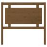 Stylish Solid Pine Honey Brown Bed Headboard - 105.5x4x100 cm