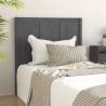 Bed Headboard Grey 80.5x4x100 cm Solid Pine Wood Colour grey Size 80.5 x 100 cm Quantity in Package 1 