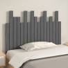 Elegant Grey Pine Wall Headboard | 108x3x80 cm