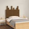 Wall Headboard Honey Brown 82.5x3x80 cm Solid Wood Pine Colour honey brown Size 82.5 x 80 cm Quantity in Package 1 