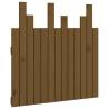 Wall Headboard Honey Brown - Solid Pine Wood | HipoMarket