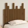 Wall Headboard Honey Brown - Solid Pine Wood | HipoMarket