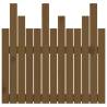 Wall Headboard Honey Brown - Solid Pine Wood | HipoMarket