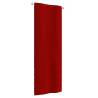 Balcony Screen Red 80x240 cm Oxford Fabric Colour red Size 80 x 240 cm 