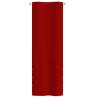 Balcony Screen Red 80x240 cm - Water-Resistant Privacy Shield