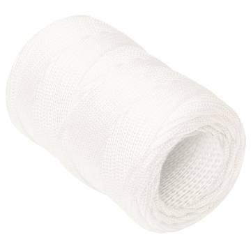 Boat Rope Full White 2mm 25m | Durable Polypropylene Rope