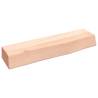 Wall Shelf 40x10x6 cm - Untreated Solid Oak Wood | Hipomarket UK