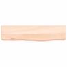 Wall Shelf 40x10x6 cm - Untreated Solid Oak Wood | Hipomarket UK