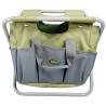 Esschert Design Garden Tool Bag & Stool - Grey GT85