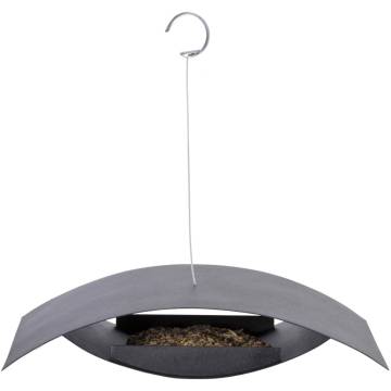 Esschert Design Hanging Bird Feeder Black - Stylish & Functional