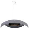 Esschert Design Hanging Bird Feeder Black - Stylish & Functional