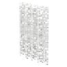 EISL Shower Curtain with Grey Mosaic | 200x180 cm | Hipomarket