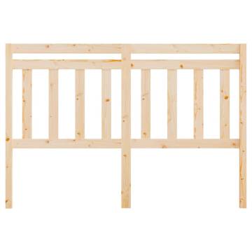 Stylish Solid Pine Bed Headboard | 156x4x100 cm