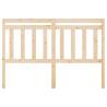 Stylish Solid Pine Bed Headboard | 156x4x100 cm