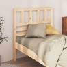 Bed Headboard 106x4x100 cm Solid Wood Pine Colour natural Size 106 x 100 cm Quantity in Package 1 