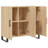 Sideboard Sonoma Oak - Modern Engineered Wood Storage