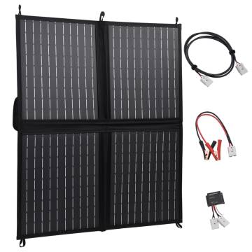 80W Foldable Solar Panel Charger - Ideal for Outdoor Activities