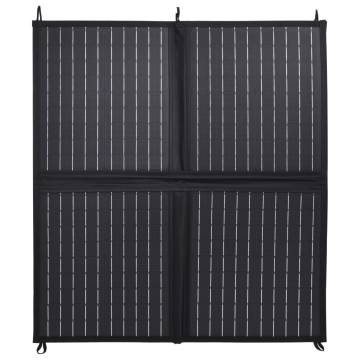 80W Foldable Solar Panel Charger - Ideal for Outdoor Activities