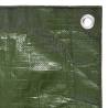 Durable Green Tarpaulin 6x10 m - 180 g/m² HDPE | HipoMarket