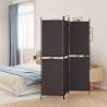 3-Panel Brown Room Divider 150x200 cm | HipoMarket