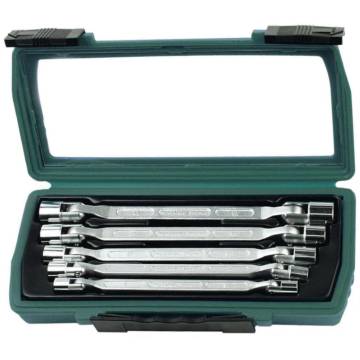 Brüder Mannesmann Five Piece Swivel Spanner Set - 19821