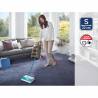 Leifheit Carpet Sweeper Regulus Turquoise & White - 11700