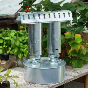 Nature Double Paraffin Heater - Efficient Greenhouse Heating