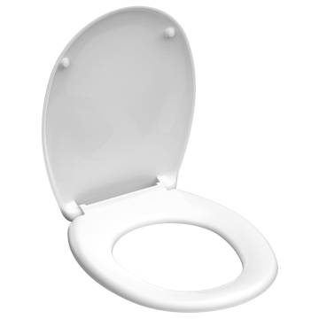 SCHÜTTE Duroplast Toilet Seat WHITE - Comfort & Durability