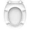 SCHÜTTE Duroplast Toilet Seat WHITE - Comfort & Durability