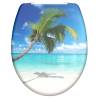 SCHÜTTE Duroplast Toilet Seat - CARRIBEAN Print & Soft-Close