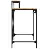 Desk Sonoma Oak 80x50x90 cm | Industrial Style Office Desk