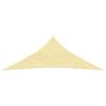 Sunshade Sail HDPE Triangular 5x5x5 m Beige Colour beige Size 5 x 5 x 5 m Quantity in Package 1 