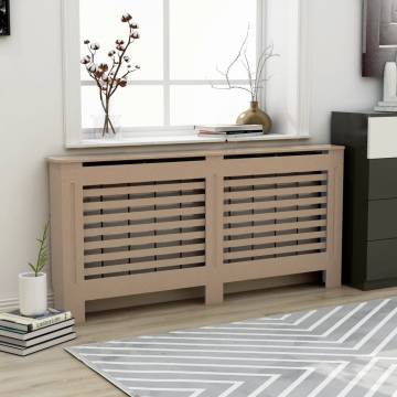 Stylish MDF Radiator Cover 172x19x81.5 cm - Hipomarket