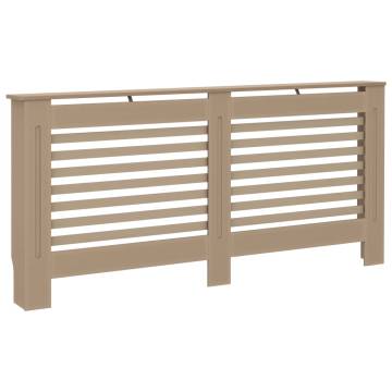 Stylish MDF Radiator Cover 172x19x81.5 cm - Hipomarket