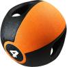 Pure2Improve 4 kg Medicine Ball with Handles - Strength Training