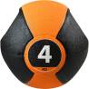 Pure2Improve 4 kg Medicine Ball with Handles - Strength Training