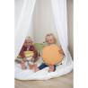 CHILDHOME Hanging Canopy Tent with Playmat - Off-white