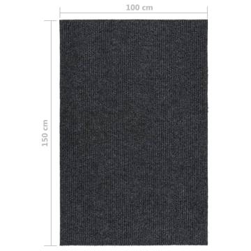 Dirt Trapper Carpet Runner 100x150 cm Anthracite - Hipomarket